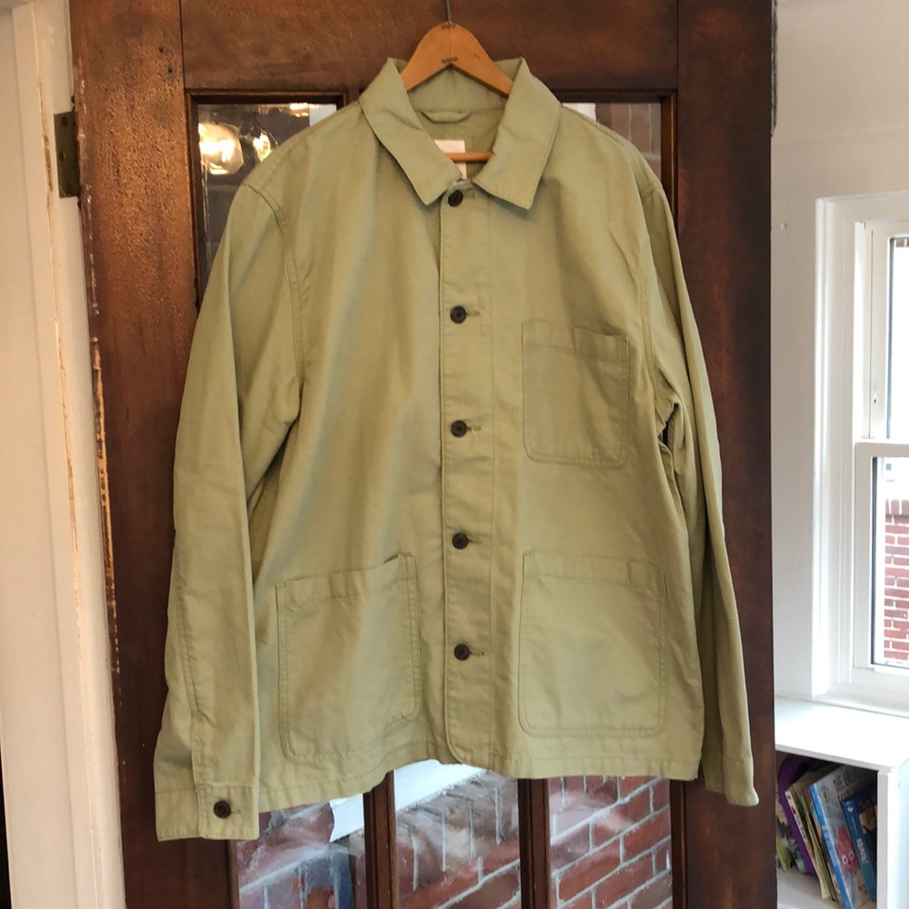 Gap Factory Unlined Canvas Jacket